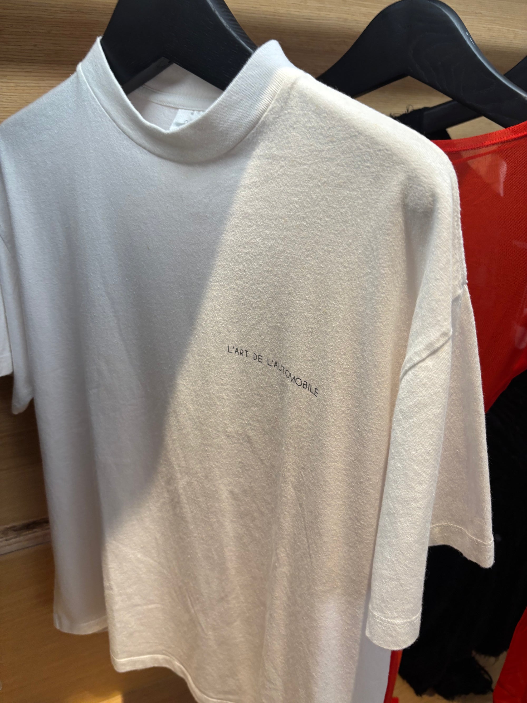 PORSCHE PURPLE PRINTED PALM TREE TEE