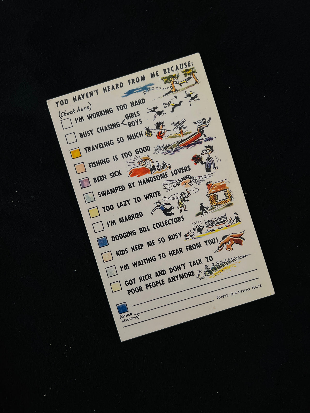 Comics & Humor Postcards