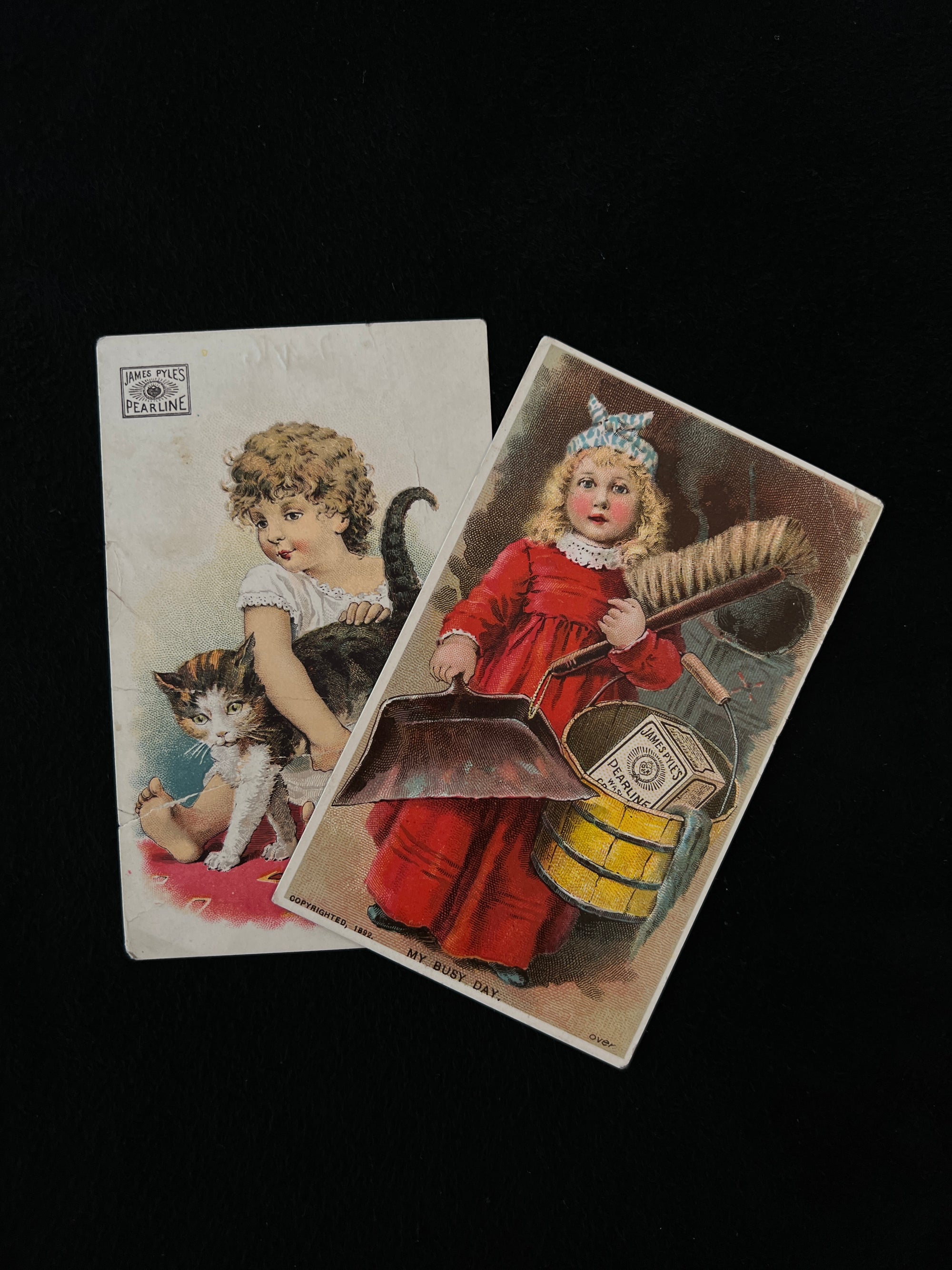 James Pyle's Pearline Washing Compound Card -