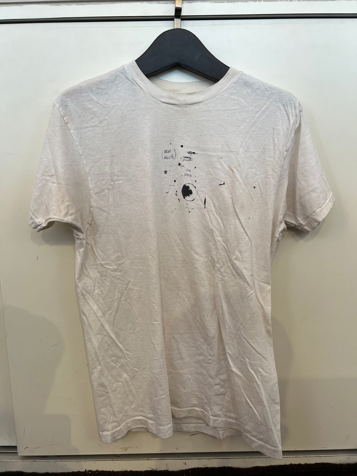 "Star Death" Graphic T-Shirt in Cream -