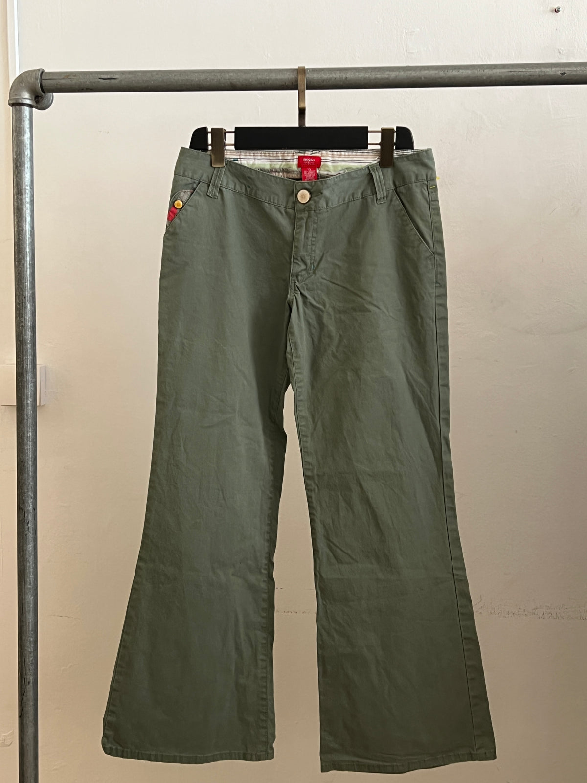 Mossimo Olive Green Cargo Trousers -