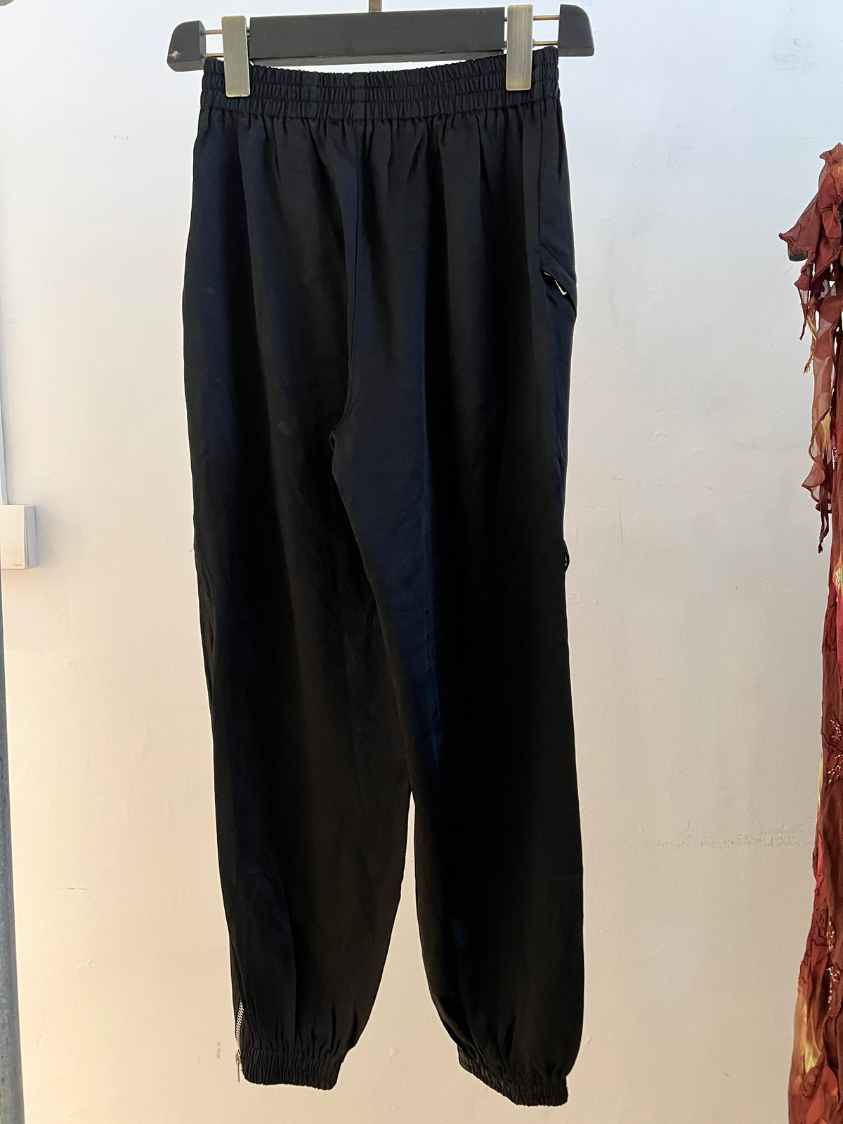 IANUA Black Track Pants