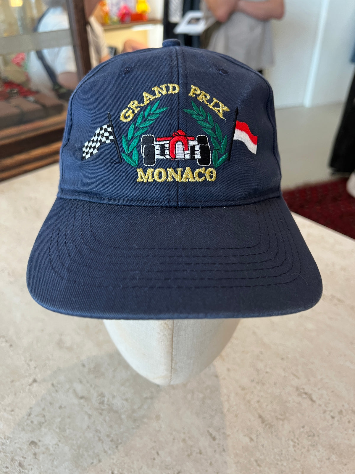 Blue "Grand Prix Monaco" Logo Baseball Cap -