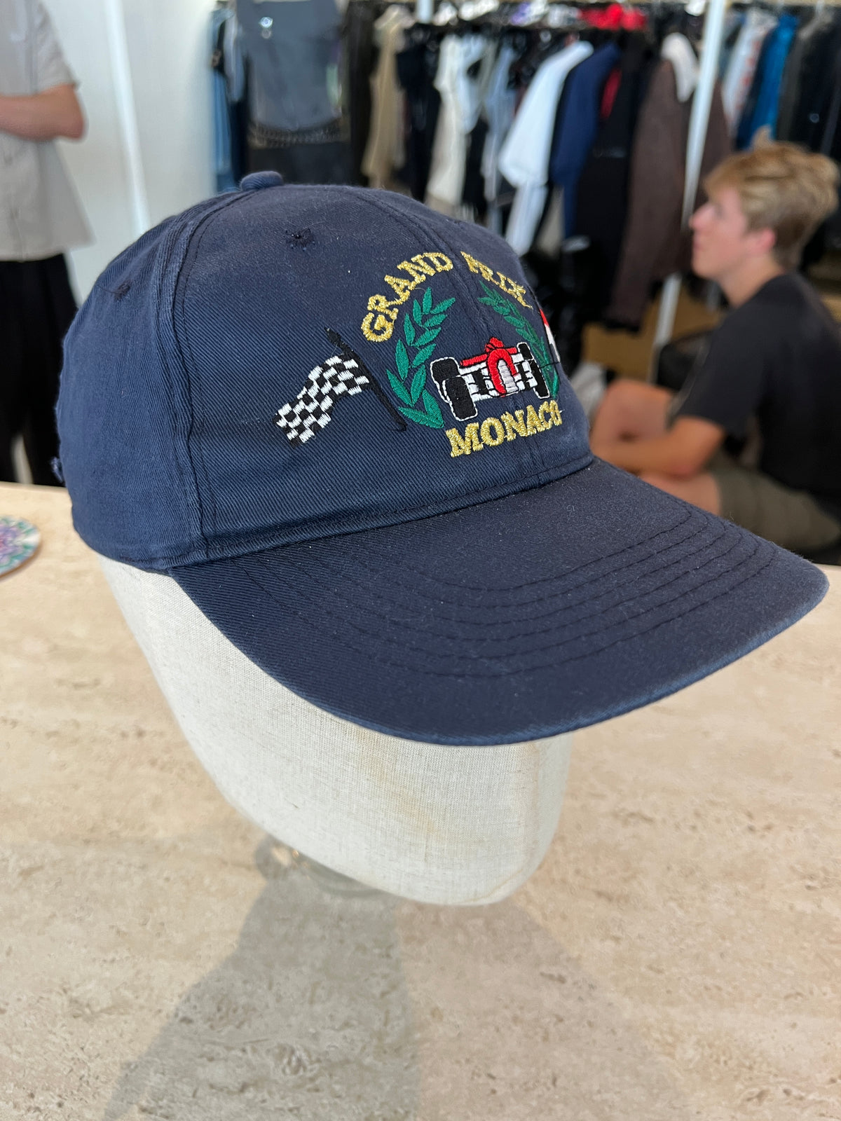 Blue "Grand Prix Monaco" Logo Baseball Cap -