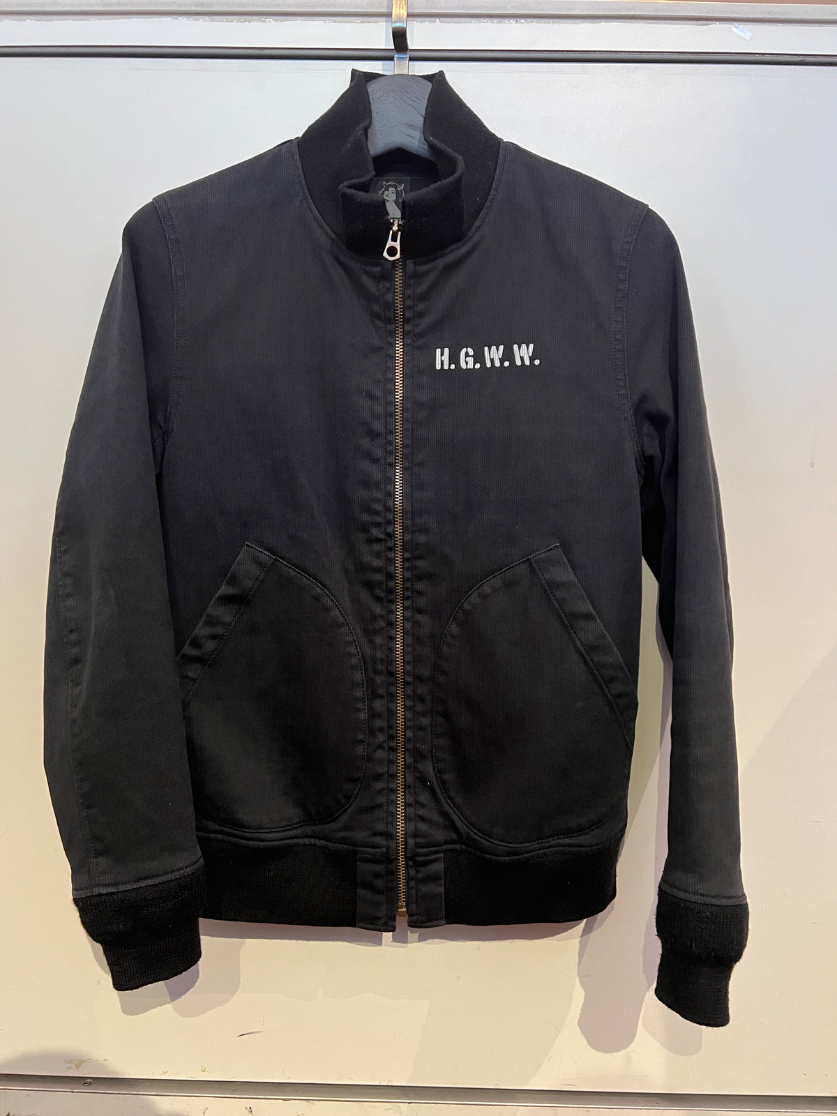 Hysteric Glamour "SAD VACATION" Black Bomber Jacket (Rare) -