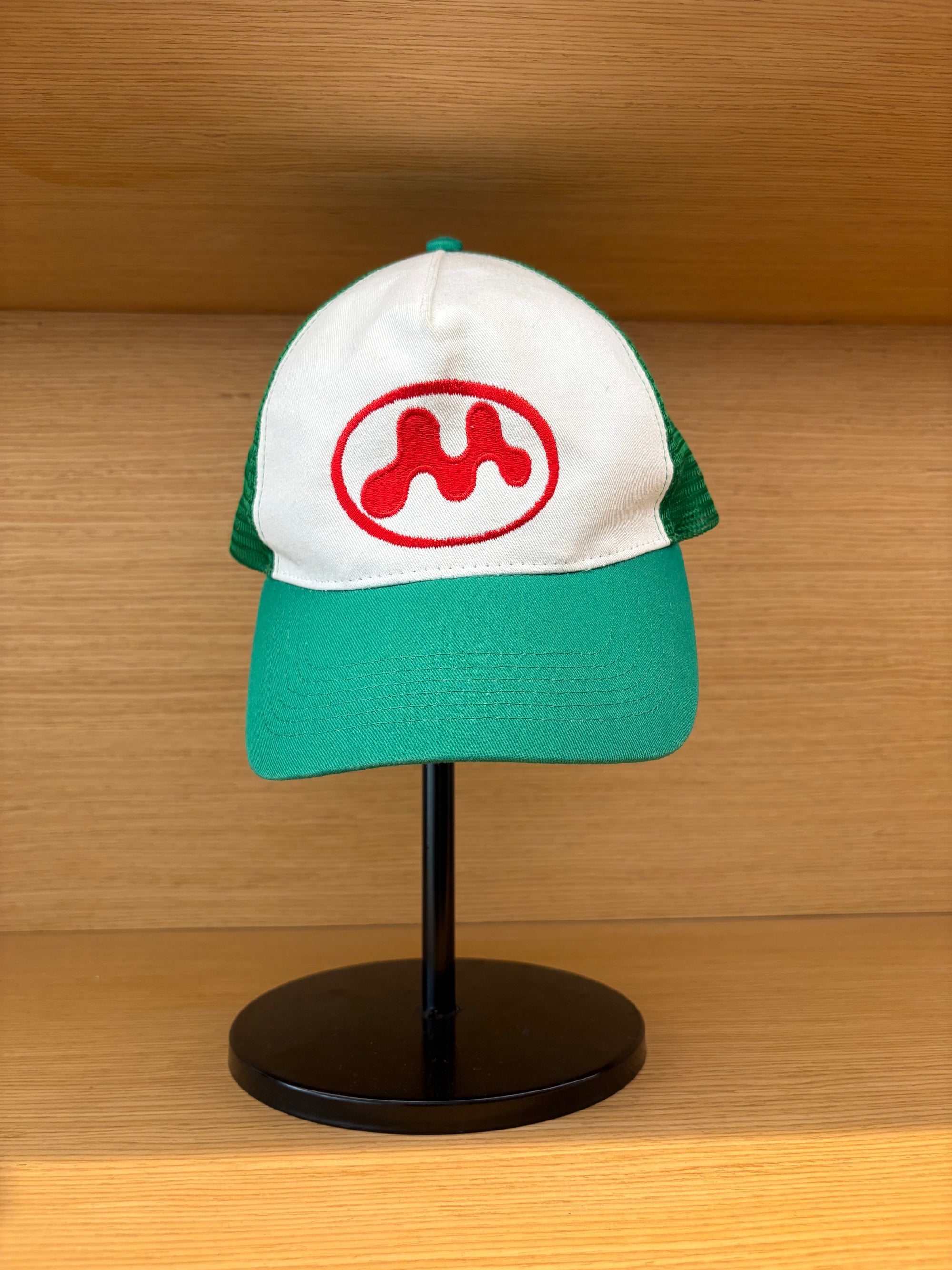 MOWALOLA PUFF PUFF TRUCKER HAT IN GREEN