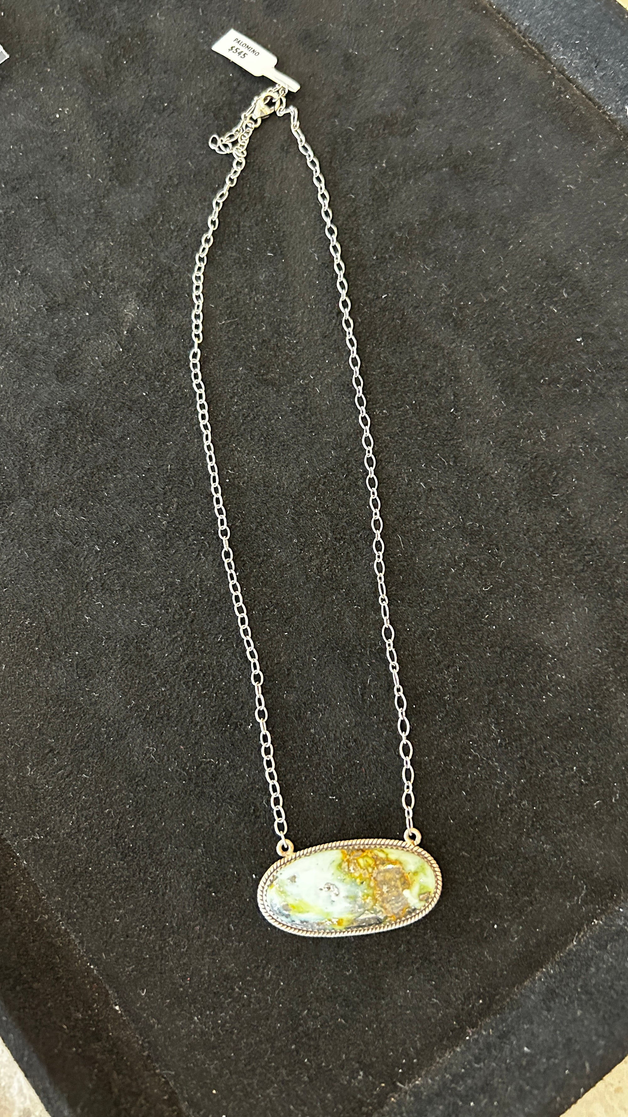 Kendra Scott Elisa Short Pendant Palomino Necklace