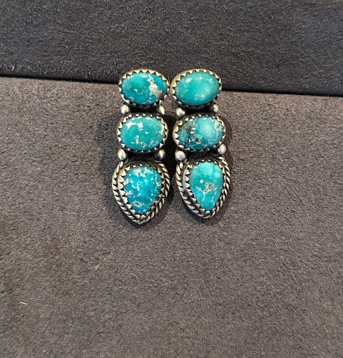 White Water Sterling Silver Earrings