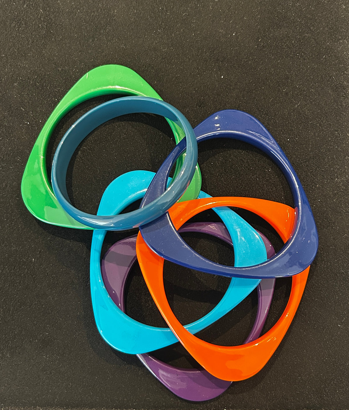 Retro Colourful Bangles