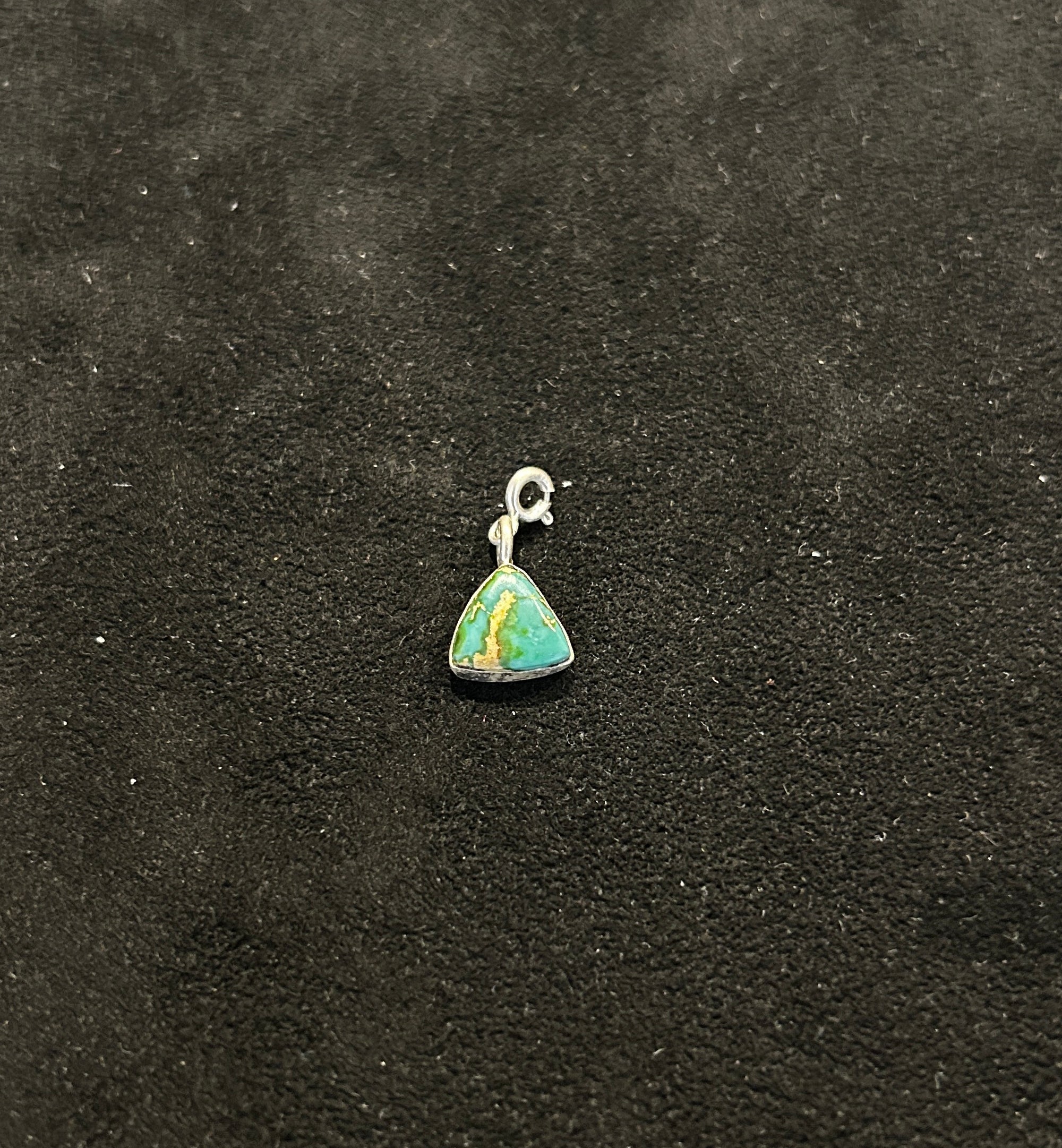 Royston Turquoise Triangular Pendant