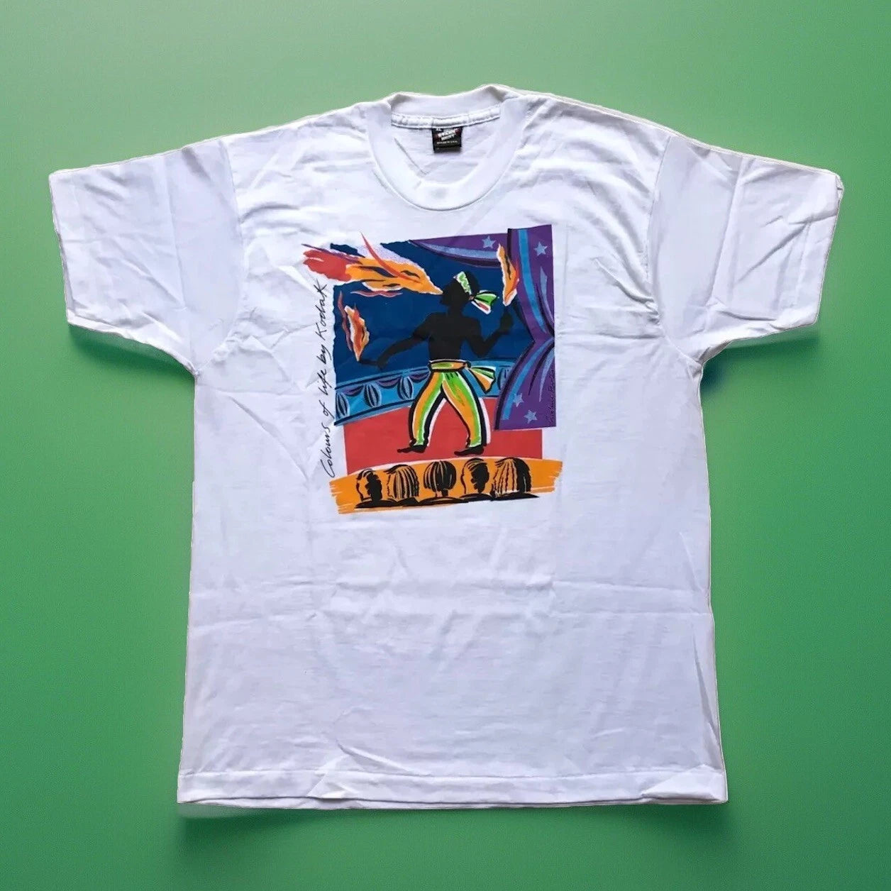 Kodak Vintage 90s Single Stitch Colours Of Life T Shirt