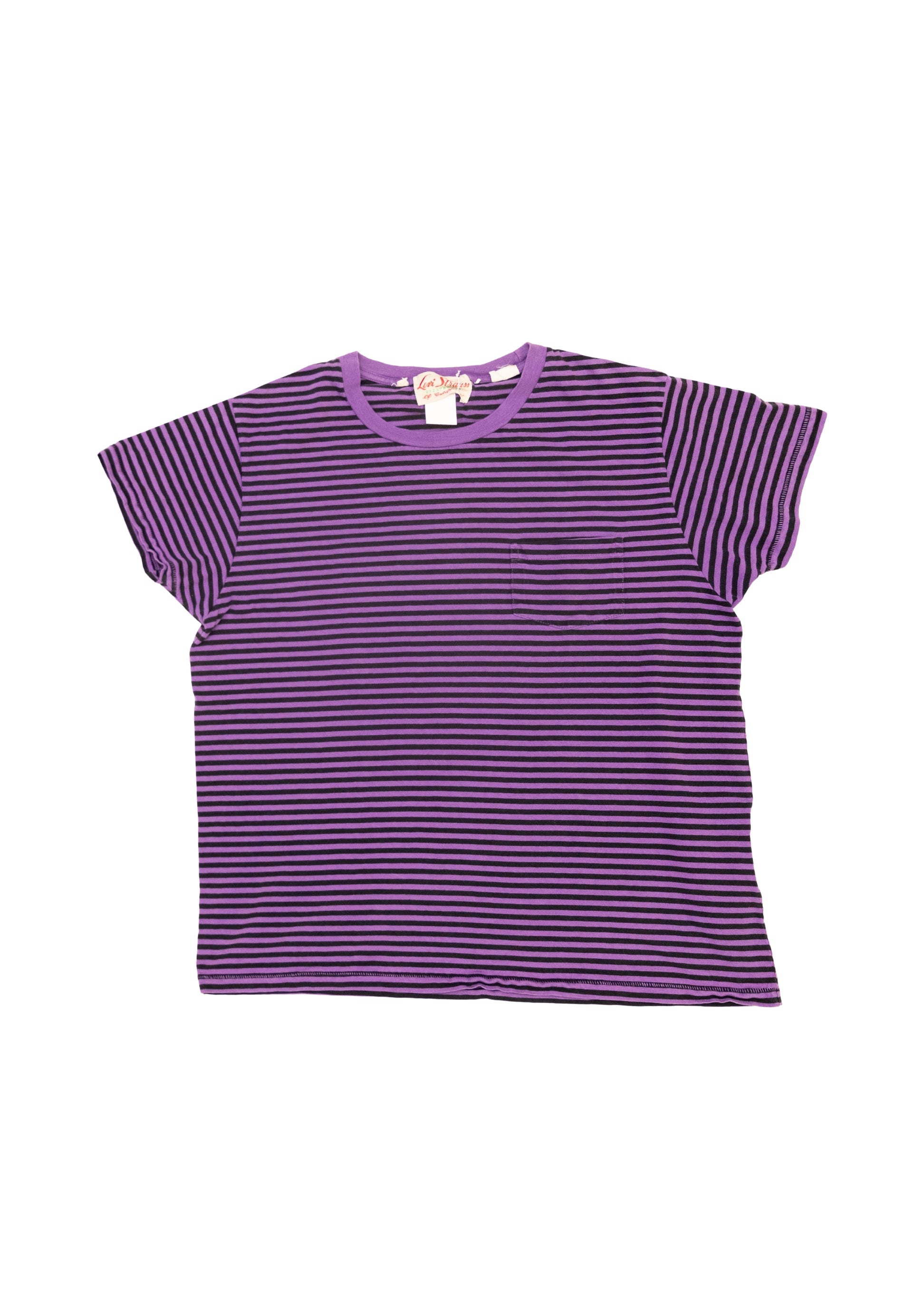 STRIPE PURPLE TSHIRT