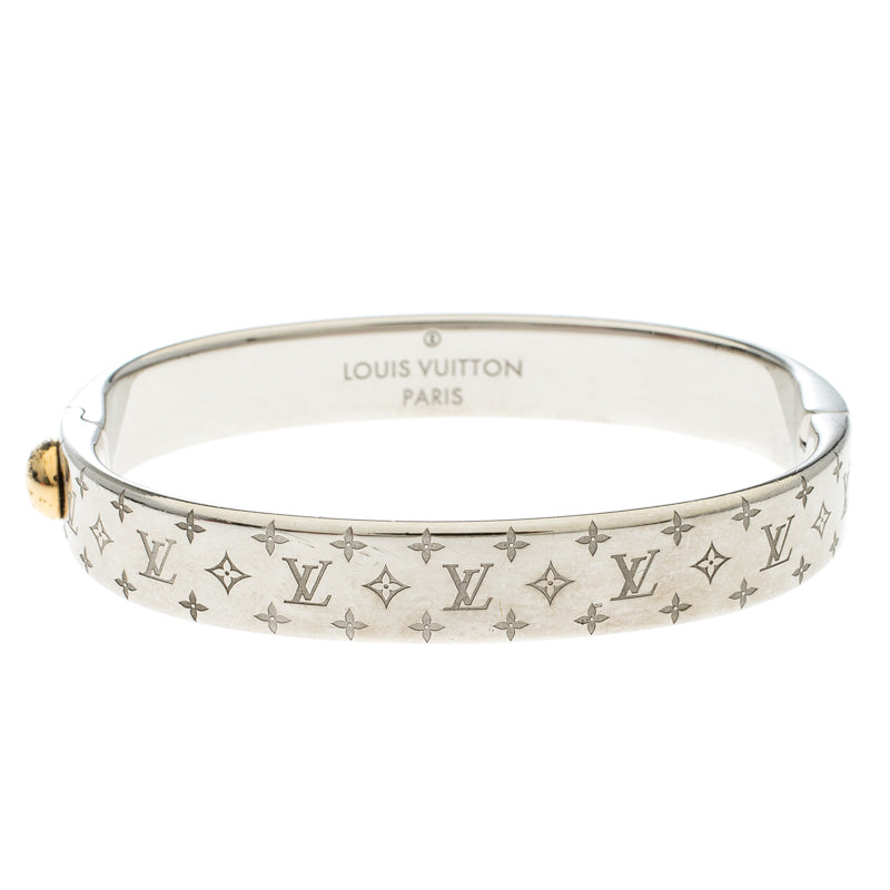 Louis Vuitton Nanogram Bracelet in Silver