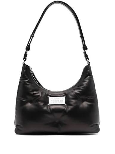 Maison Margiela Small Glam Slam Shoulder Bag in Black