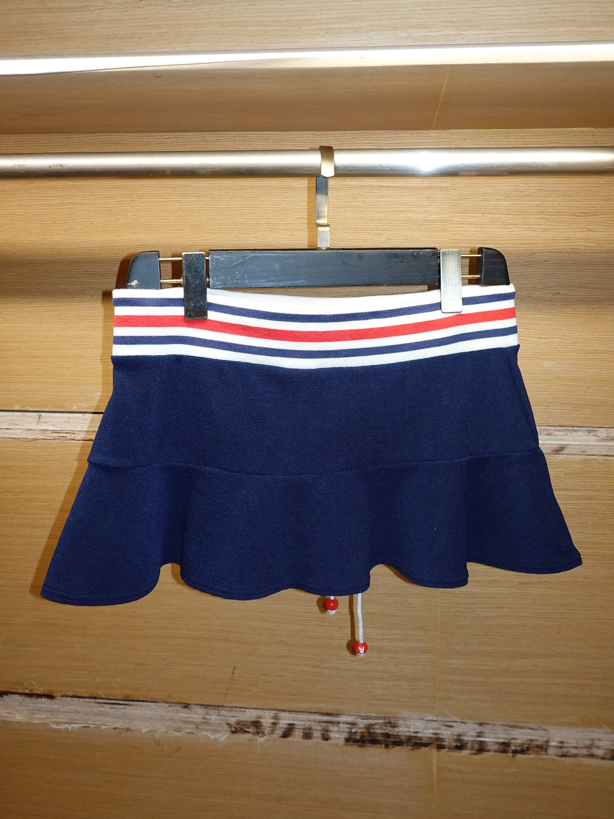 Vintage Playboy Navy Blue Terry Cloth Skirt -