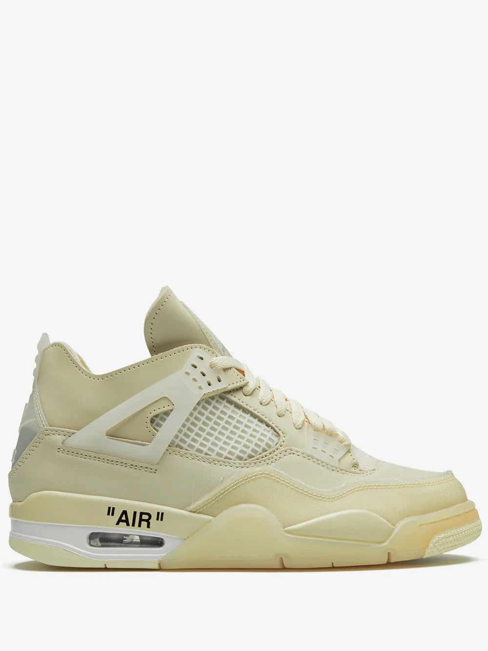 Nike Jordan x Off-White Air Jordan 4 Retro SP "Sail" Sneakers