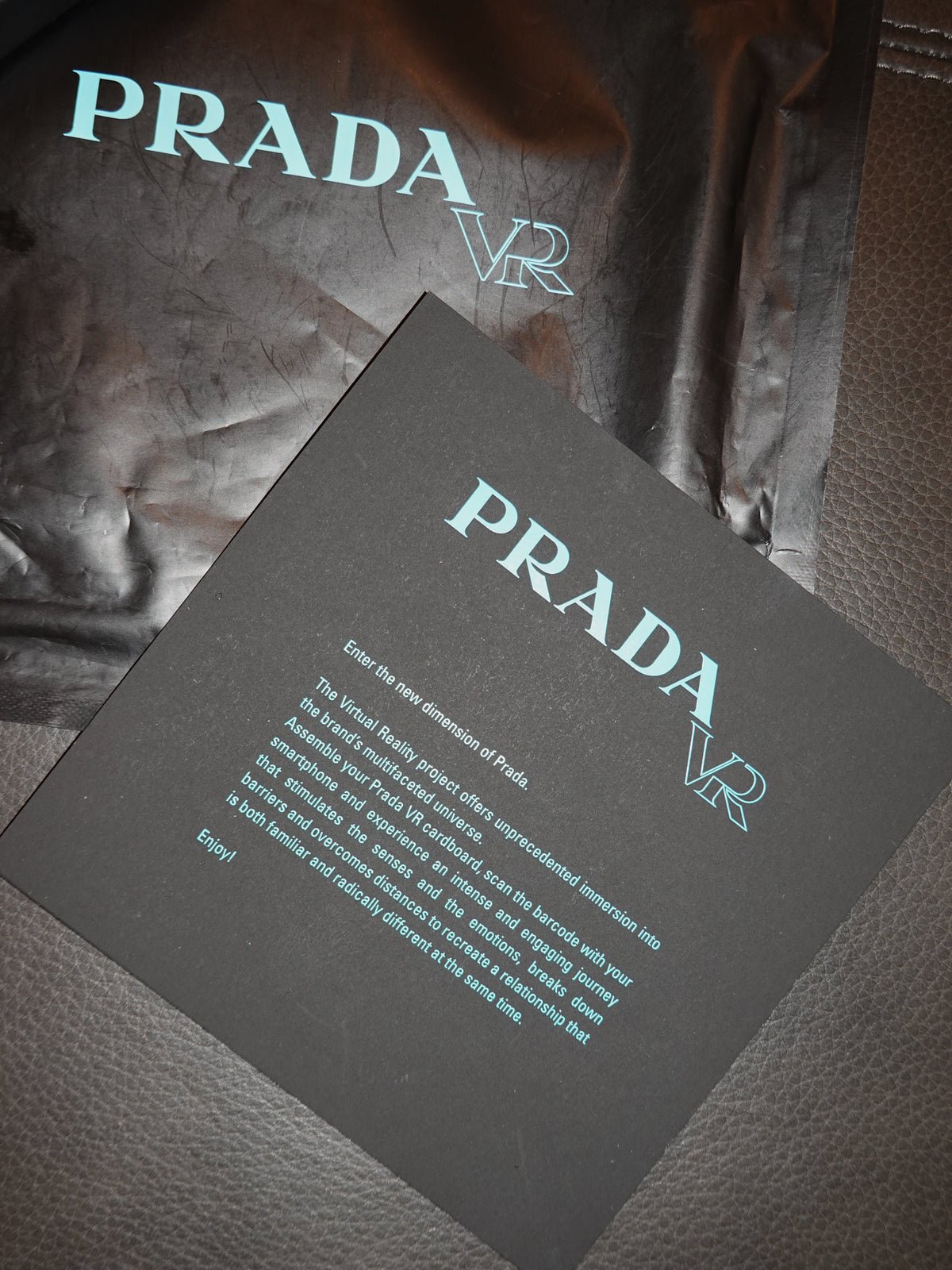 Prada Phone VR Cardboard