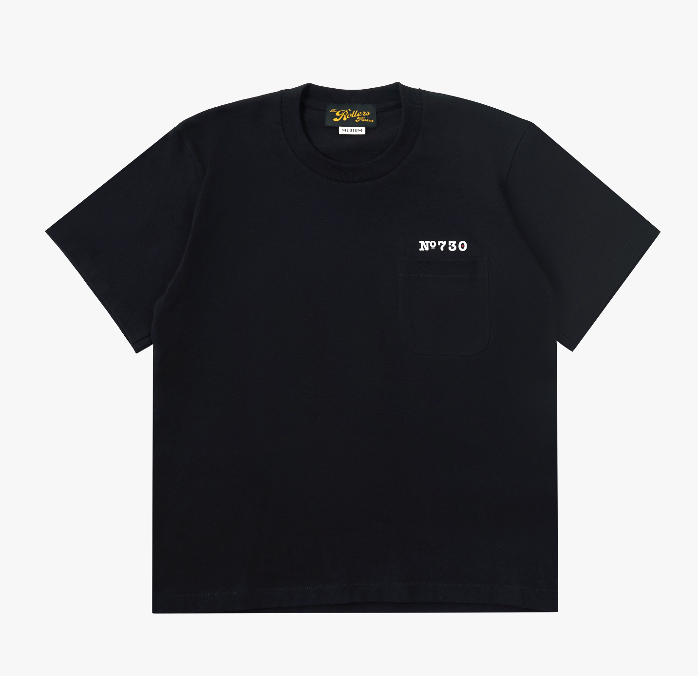 S/S NO.7 BLACK TSHIRT