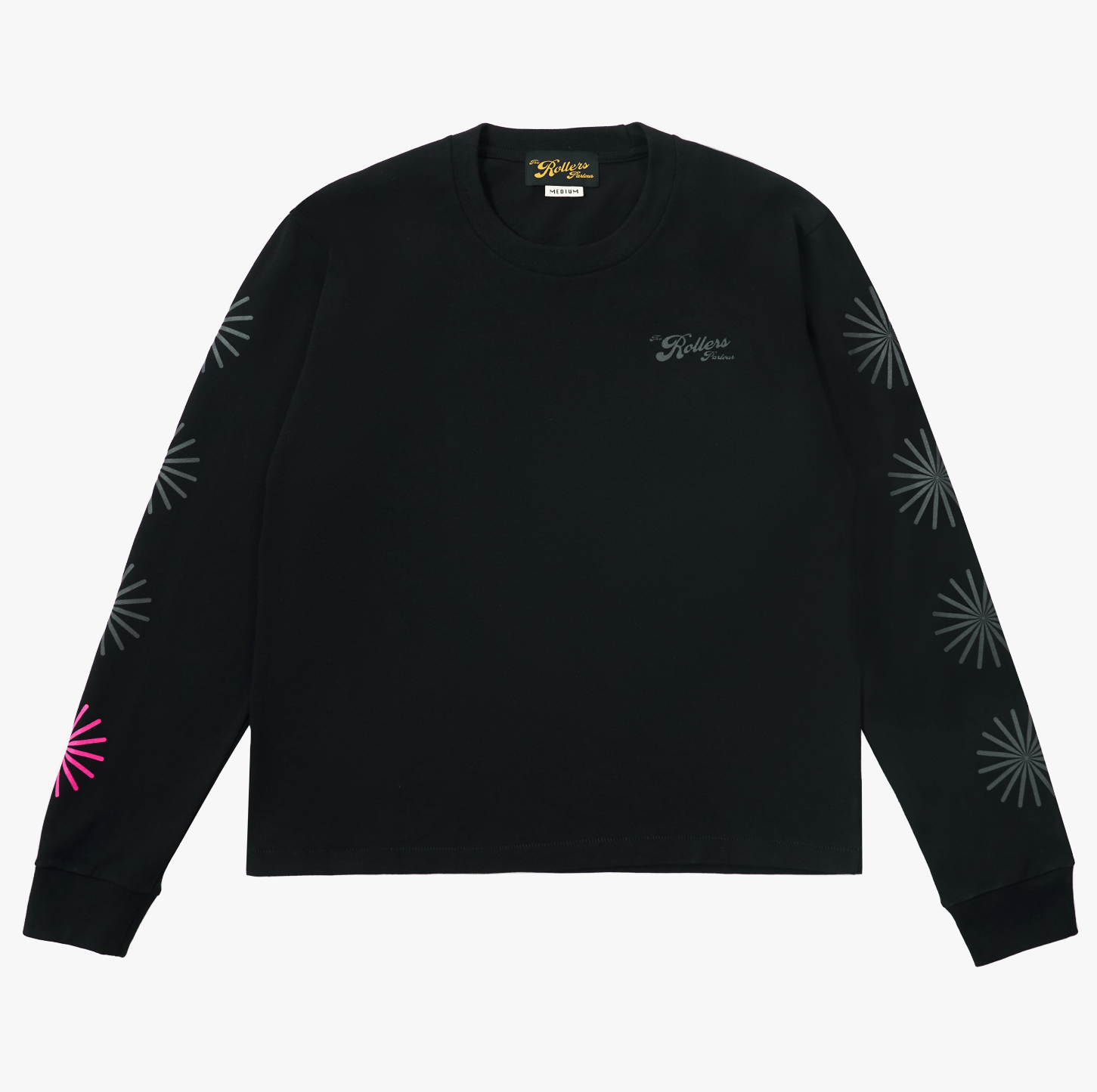 L/S ROLLER BLACK TSHIRT