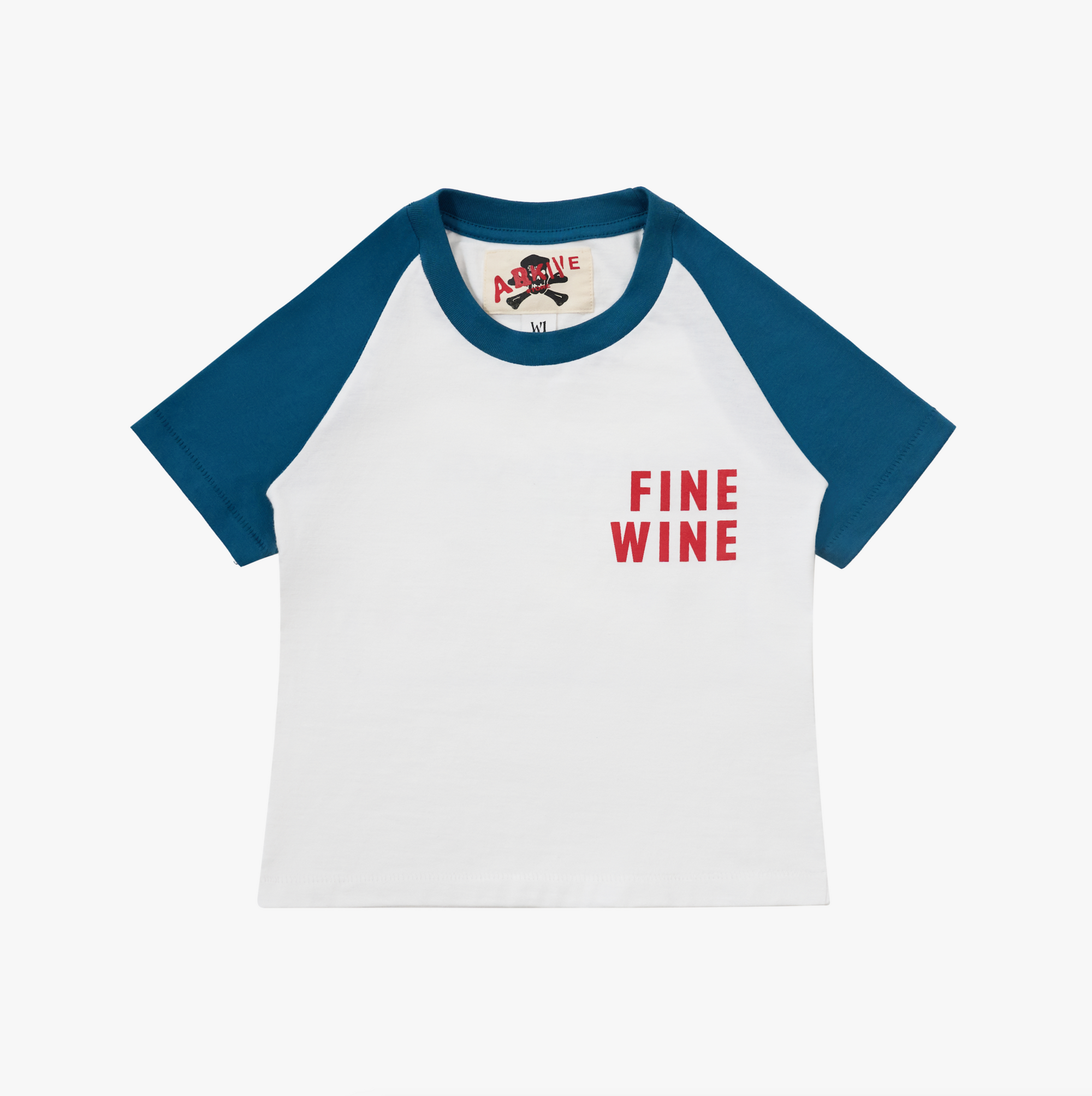 Fine Wine Raglan Women's Tee
