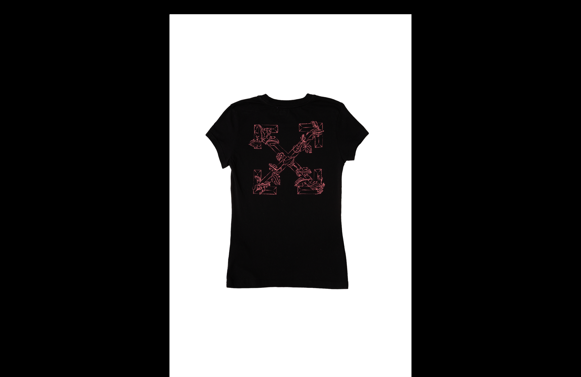 GRAPHIC TEE OFFWHITE LOGO AND VINES