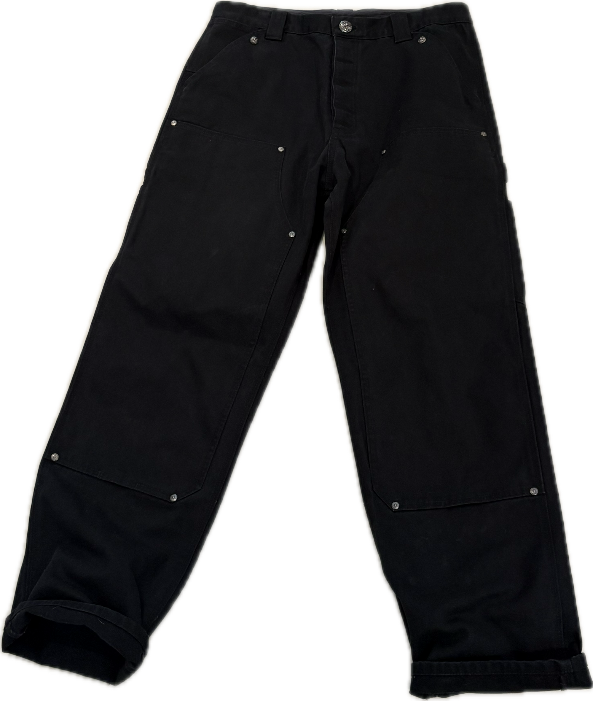 CHROME HEARTS DENIM CARGO PANTS