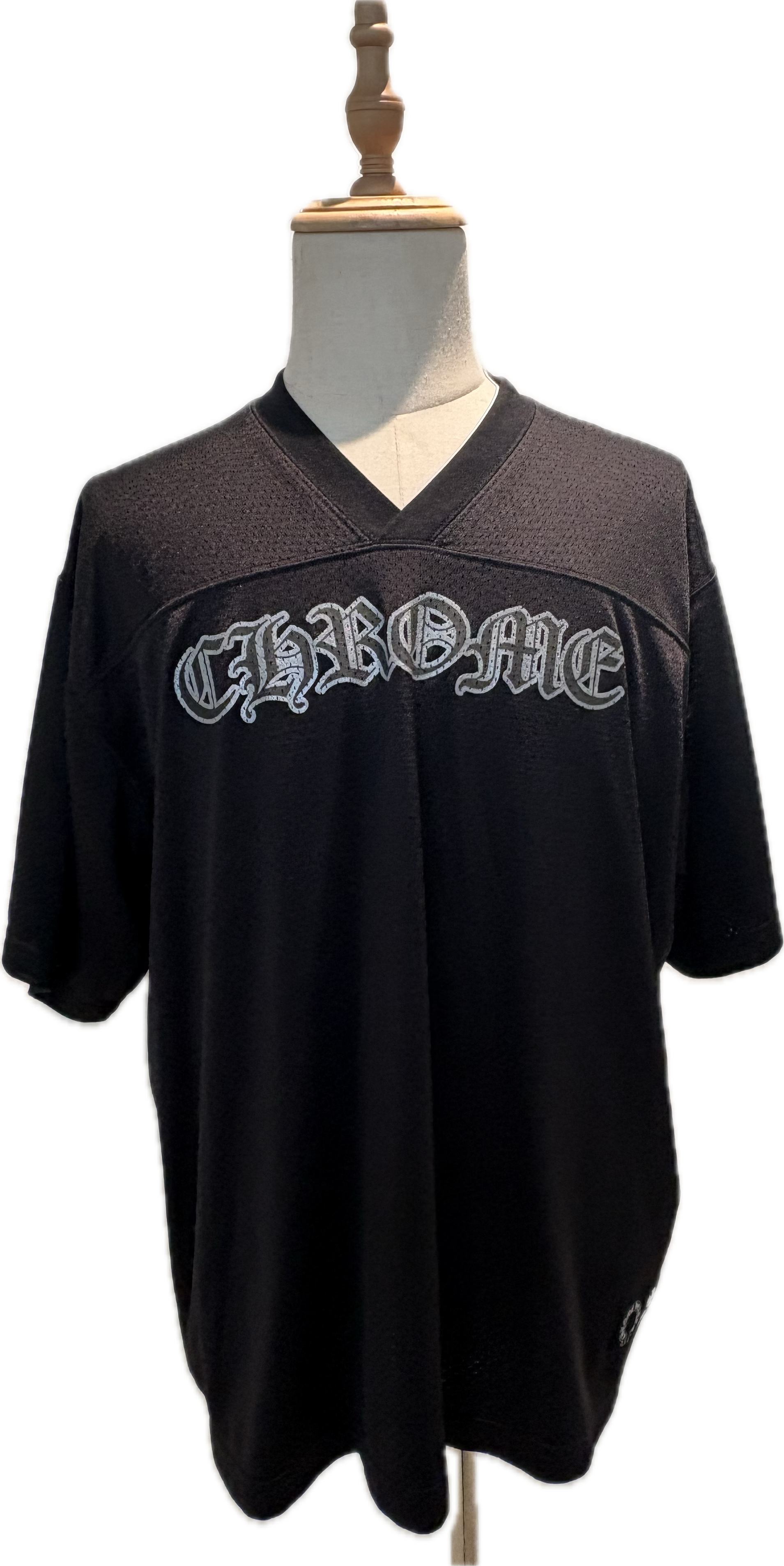 CHROME HEARTS BLACK SS JERSEY TEE
