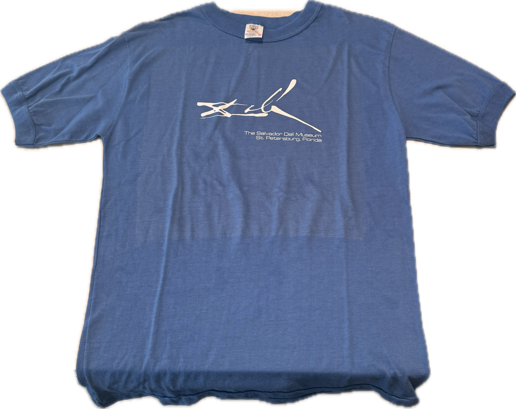 SALVADOR DALI BLUE TEE