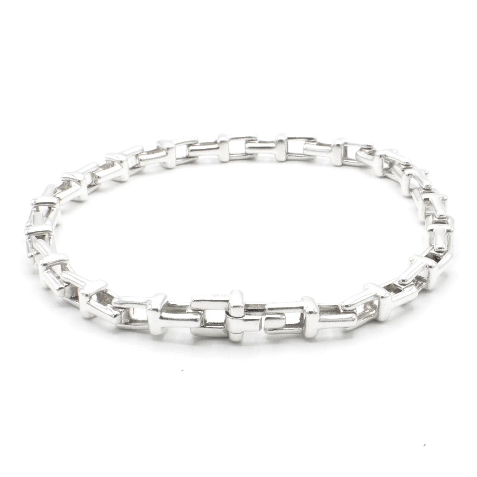 Tiffany & Co 'T' Narrow Chain Bracelet