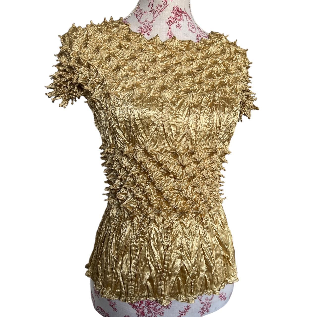 Vintage Urchin Top in Gold