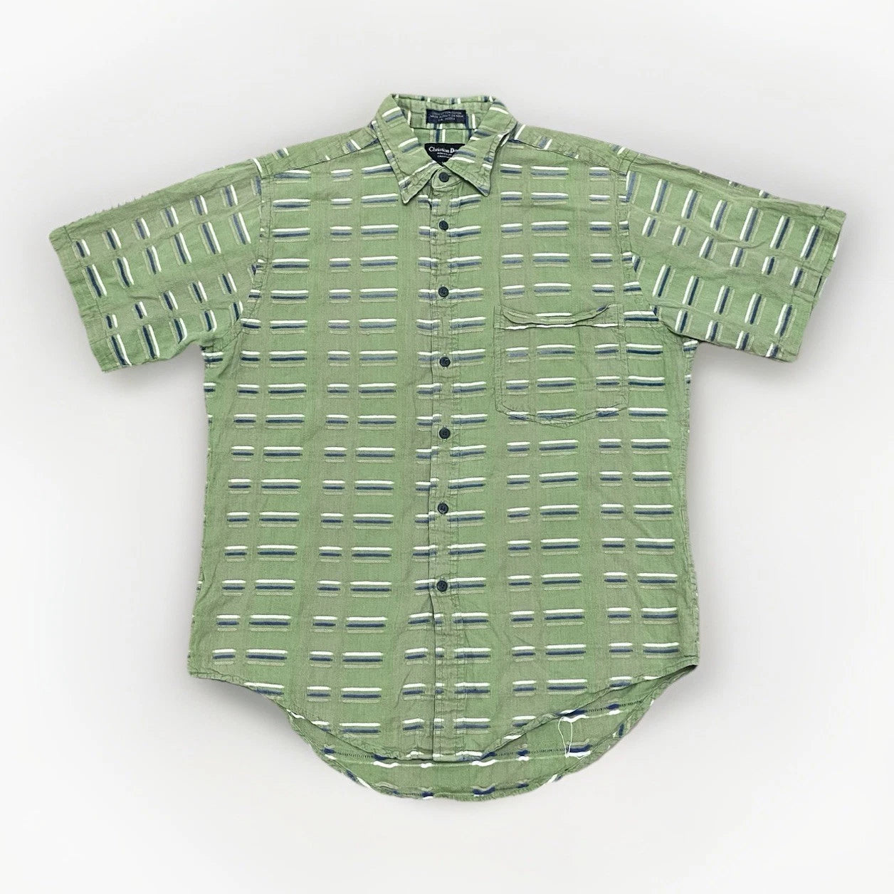 Vintage Christian Dior Monsieur Embroidered SS Shirt