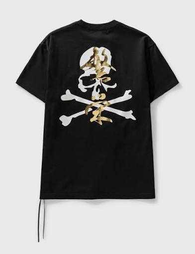 Mastermind JP Gold "Prosperity" Character Over Skull Print Tee*